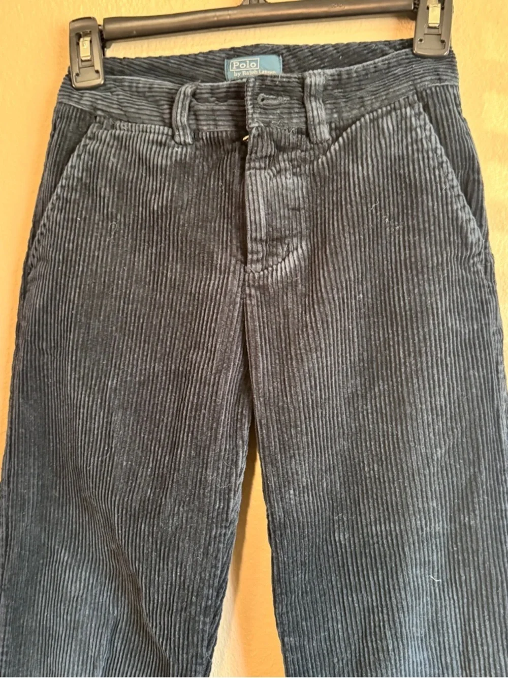 Ralph Lauren Navy Corduroy Trousers